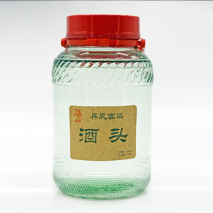 丹凤高粱酒头60度4500ml大坛玻璃瓶清香型白酒 可泡水果酒 厦门酒