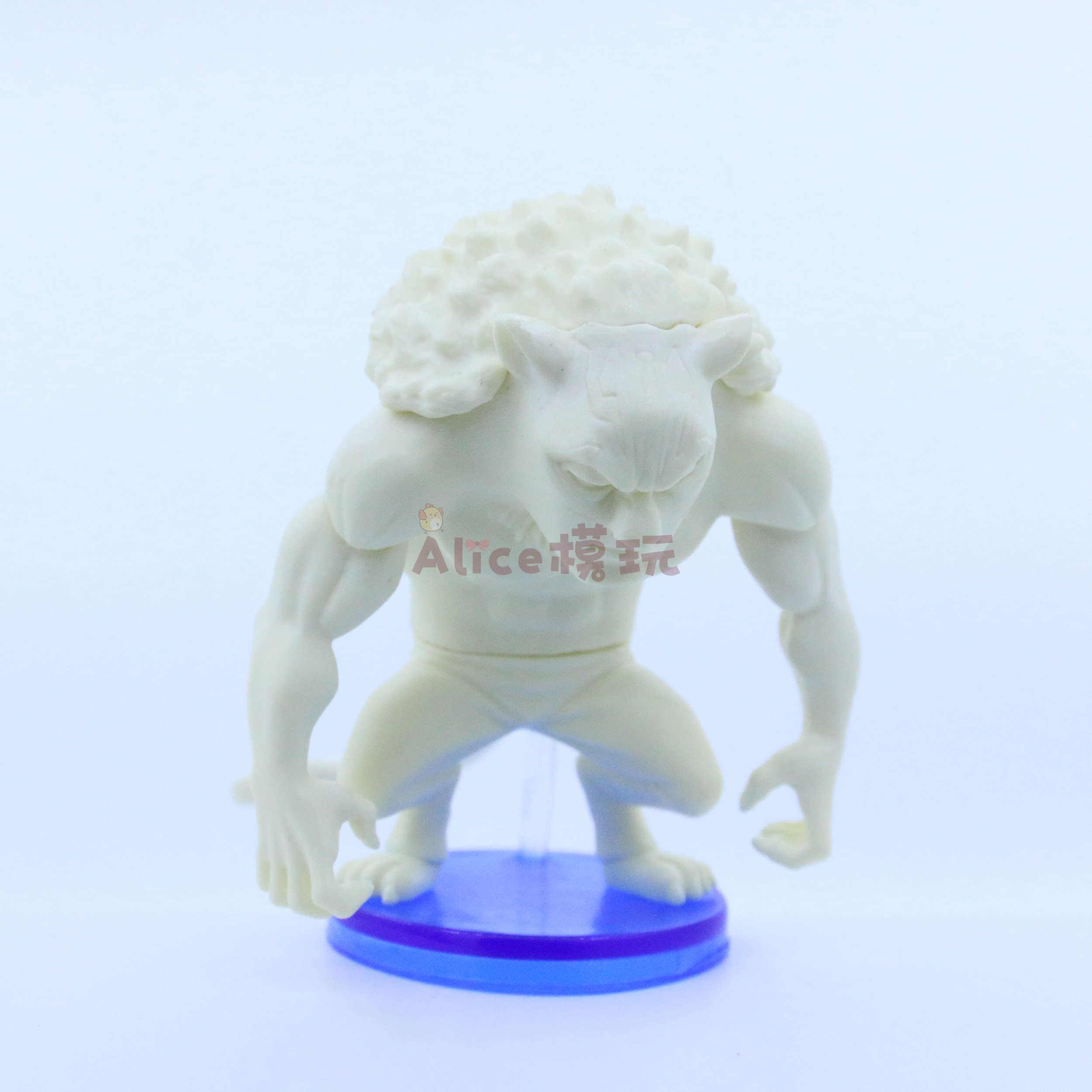 海贼王手办 wcf cp9 罗布路奇 兽化 豹 gk 树脂 白模