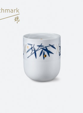 岁寒三友大厚唇杯240ml / 青花瓷 / 咖啡杯 / 茶杯 | 痣birthmark