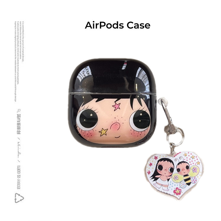 简约派适用imd小玉airpods4保护套airpod3苹果pro2耳机壳二代无线蓝牙三代1代华为freebudsSE2盒6i可爱动漫女