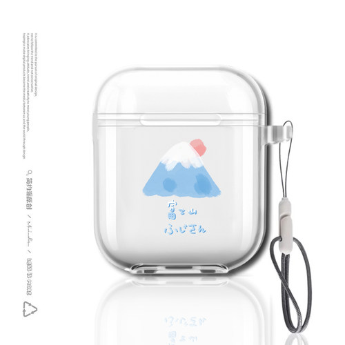 airpods苹果富士山原创保护套