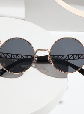 复古百搭网红墨镜女潮防紫外线