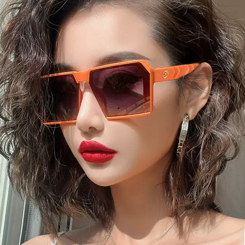 防紫外线方形欧美男士太阳镜