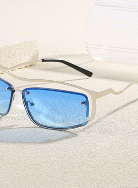 方形男士太阳眼镜登山开车拍照