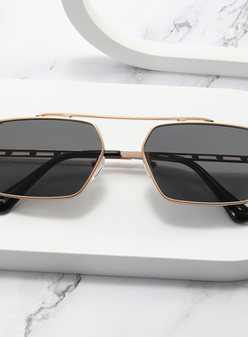 太阳镜男士飞行员方形太阳眼镜