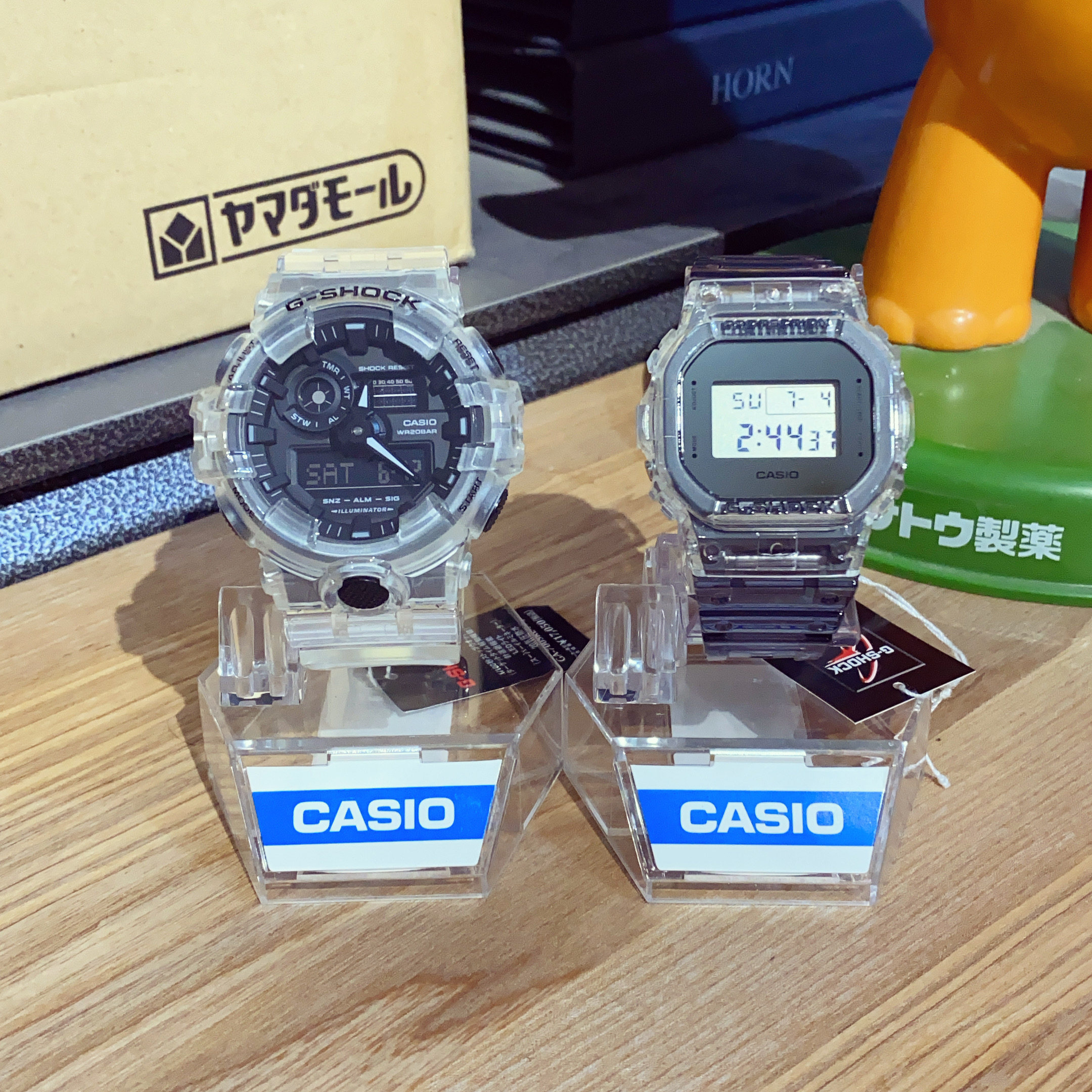 卡西欧 日版 g-shock 冰韧大合集ga-700sk-1a防撞击防水电子手表