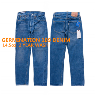 美式 109 66改良款 做旧洗水款 GERMINATION 赤耳牛仔裤 DENIM