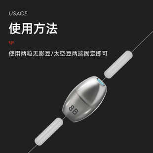 筏道钨钢铅隐形铅筏钓铅坠微铅通心铅筏竿海钓矶钓阀钓筏棒体积小