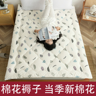 床褥棉花纯棉单人双人垫被