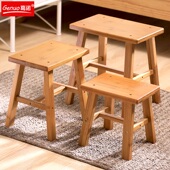 小实木圆矮凳宝宝时尚 卡通创意爱儿童沙发凳小板凳