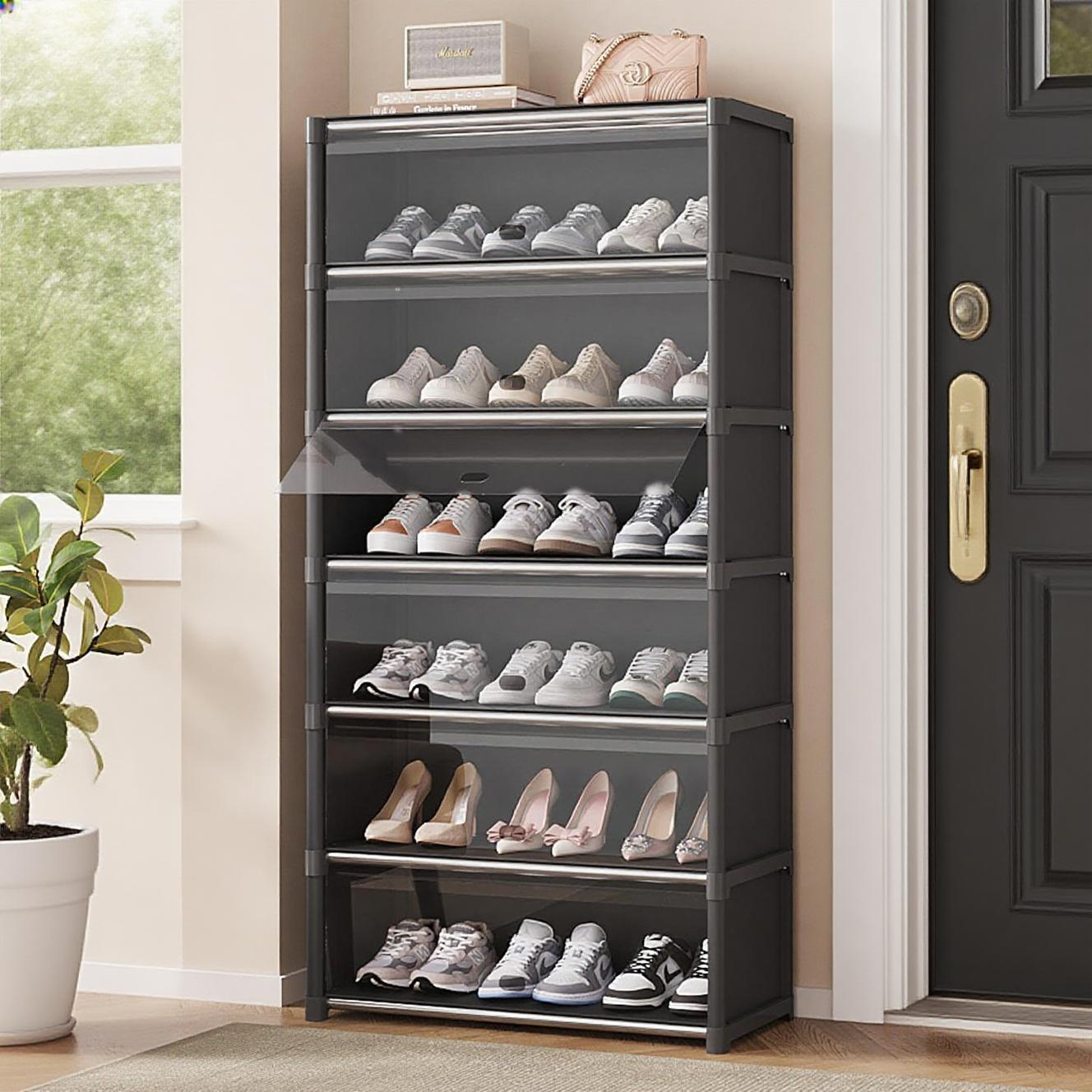 【带门防尘】鞋子收纳架