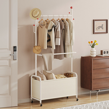 衣帽架落地卧室金属挂衣架加粗加厚结实耐用晾衣架宿舍小型租房用