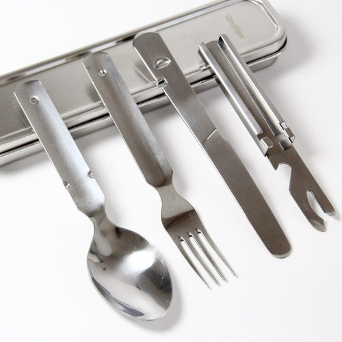 户外野营多功能组合餐具刀叉套装