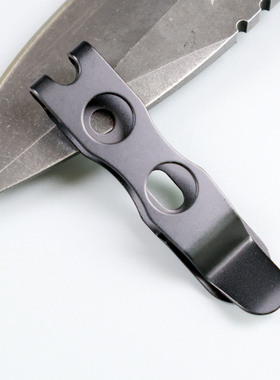 DIY多功能快拔K鞘夹子 刀具腰夹 战术外挂背夹 手电夹子 刀套改装