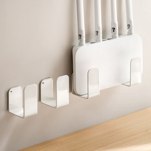 懒角落路由器放置架免打孔挂墙