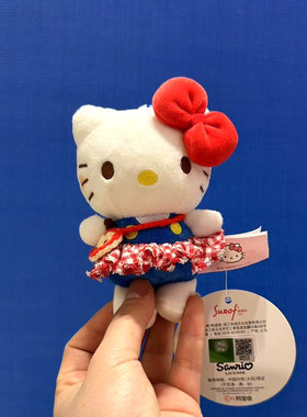 正版hellokitty毛绒玩偶包包挂件