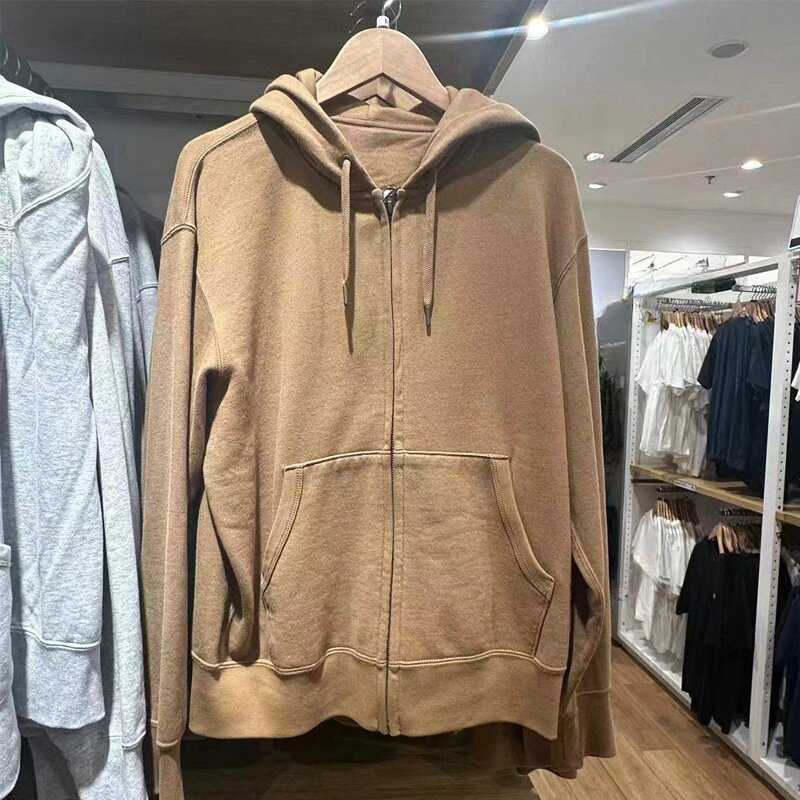 남성|여성 커플웨어 후드 스웨트 지퍼 스포츠 가디건 긴팔 E460324|465201|469928