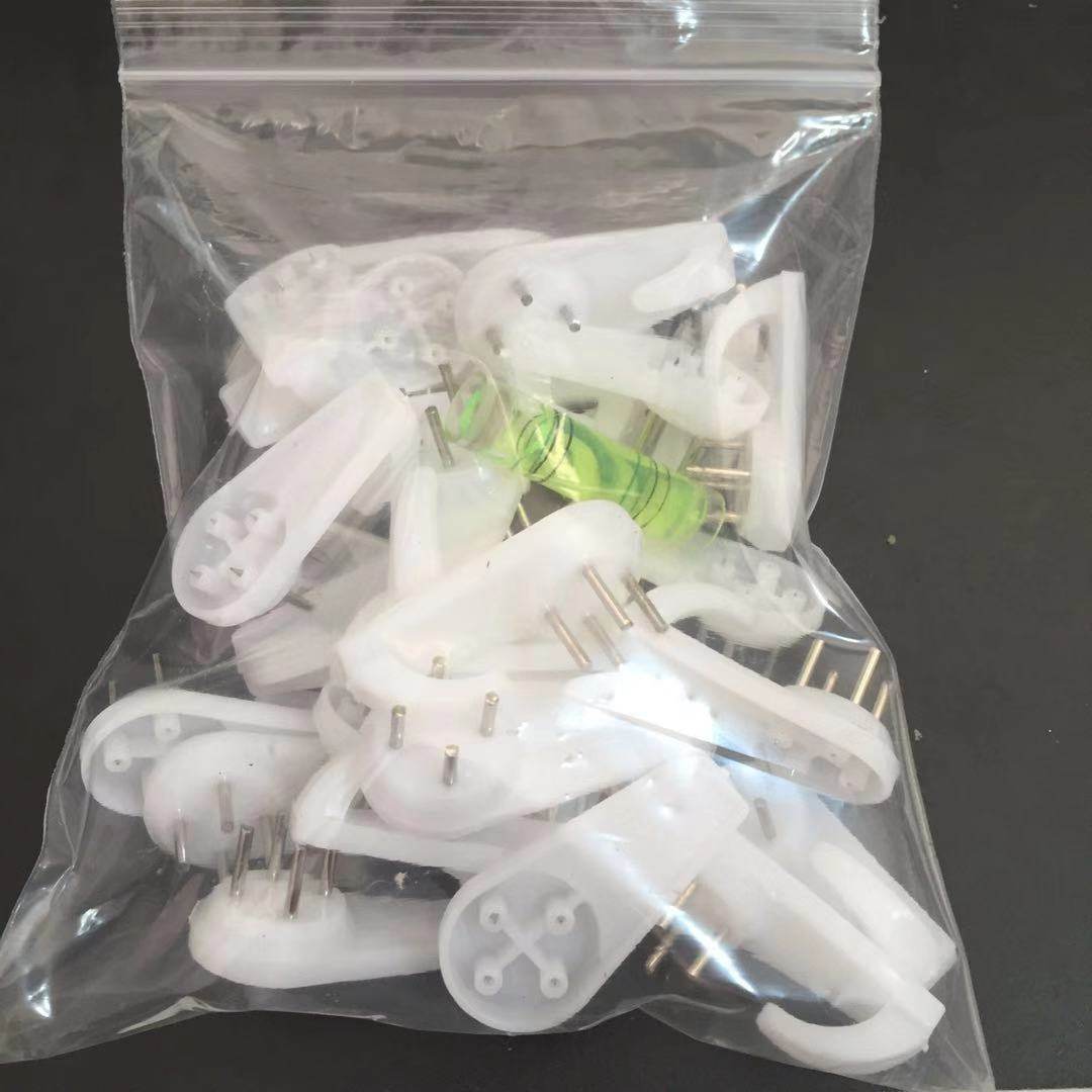 袋装50个装白色无痕钉小墙挂照片墙钉钩婚纱照画框隐形钉子包邮