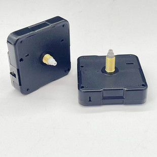 晶瓷画实物画钟表静音扫描机芯钟表后盖挂玄关画6168S加长轴机芯