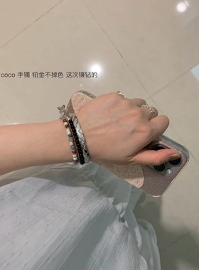 30号20点上 coco手镯镶钻cnc工艺正反两戴 coco系列升级版 不掉色
