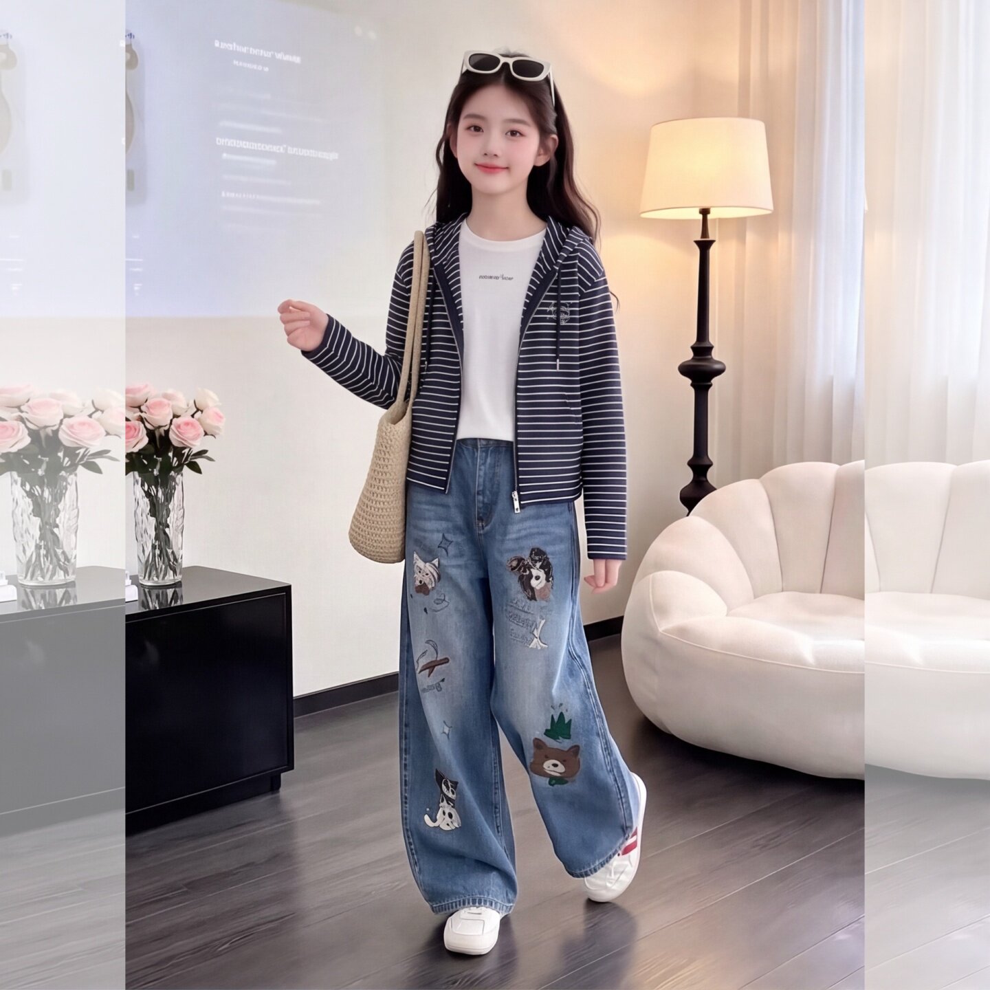 女童秋装休闲套装2026新款韩版洋