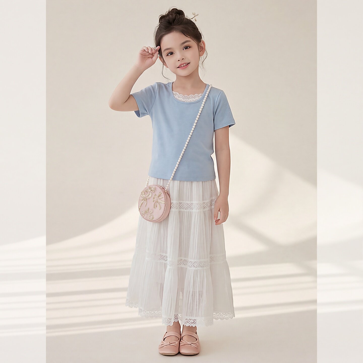 女童2026巨好看裙子夏季新款韩系