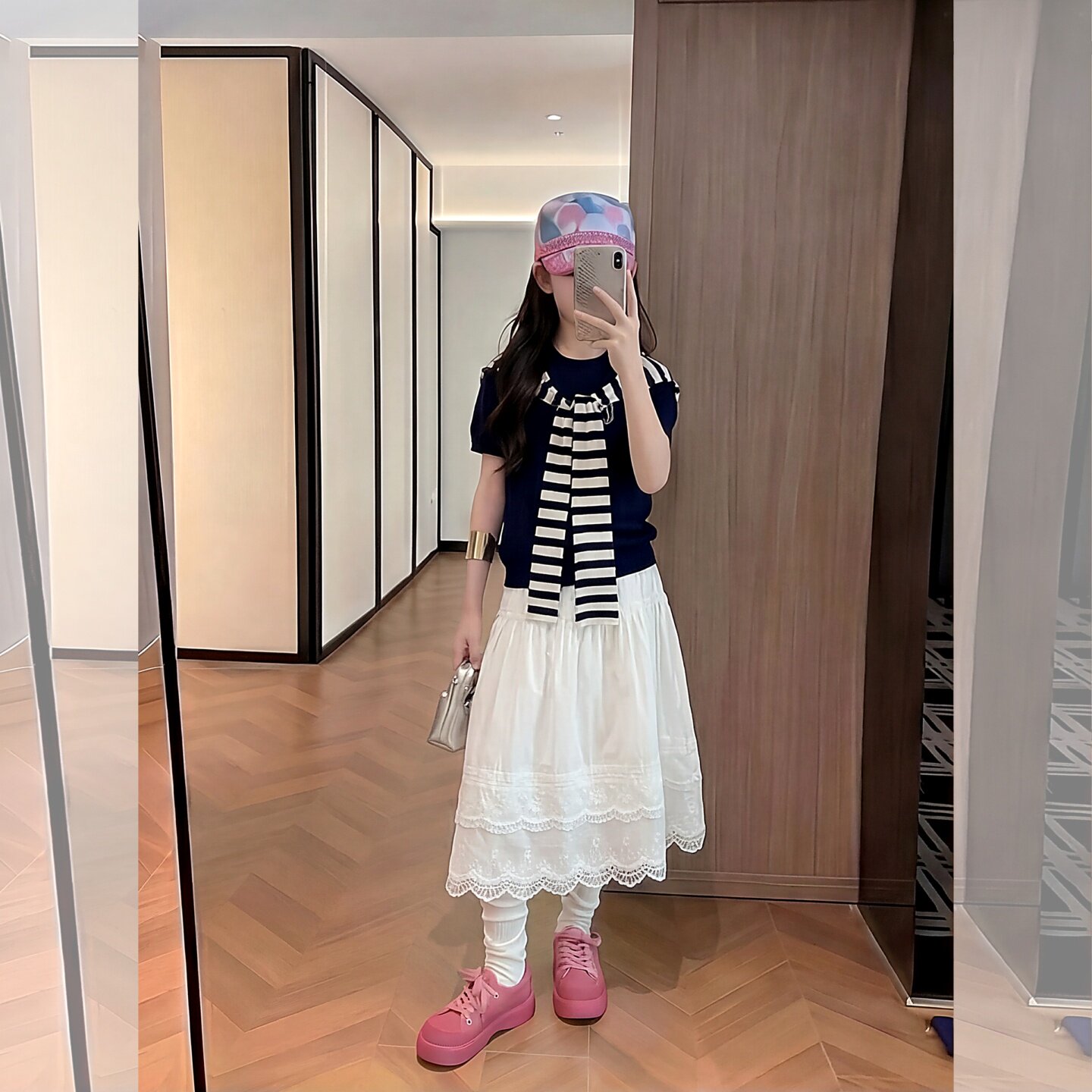 韩版儿童夏季2件套学院风套装
