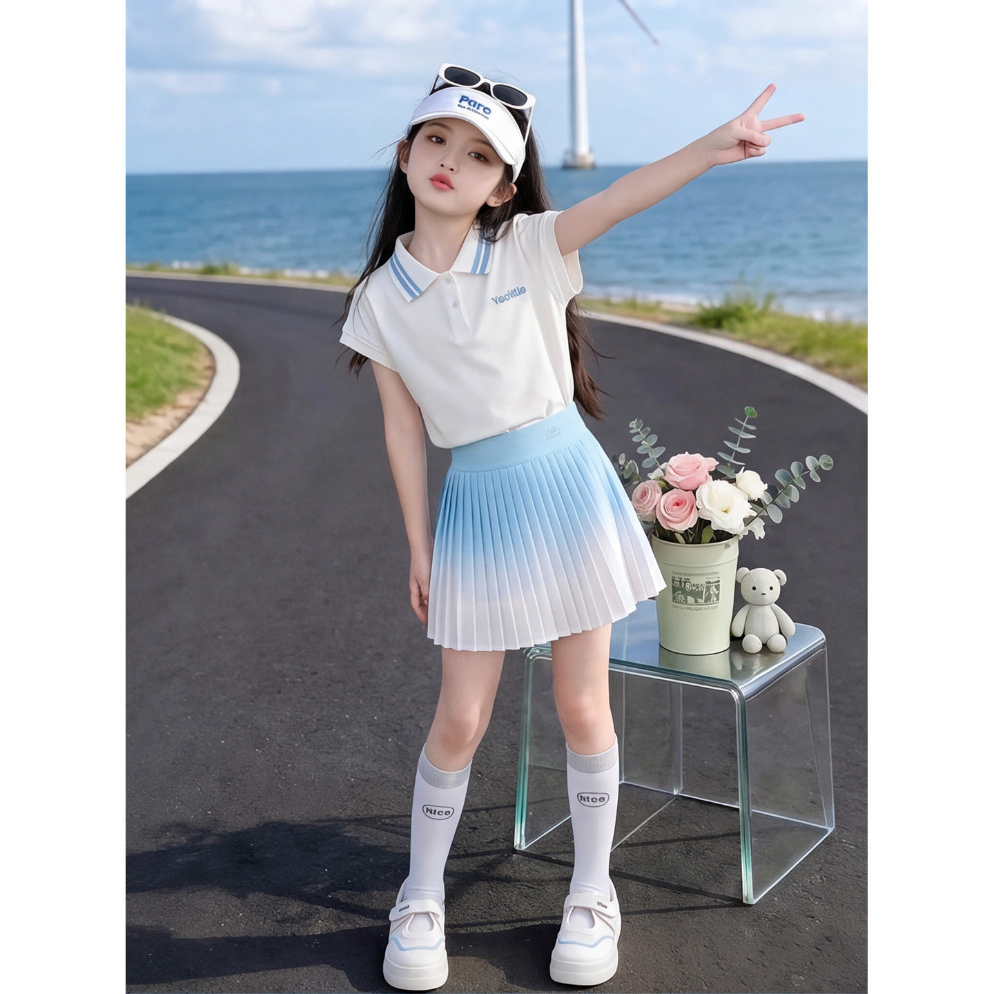 女童套装2026新款夏装儿童时髦