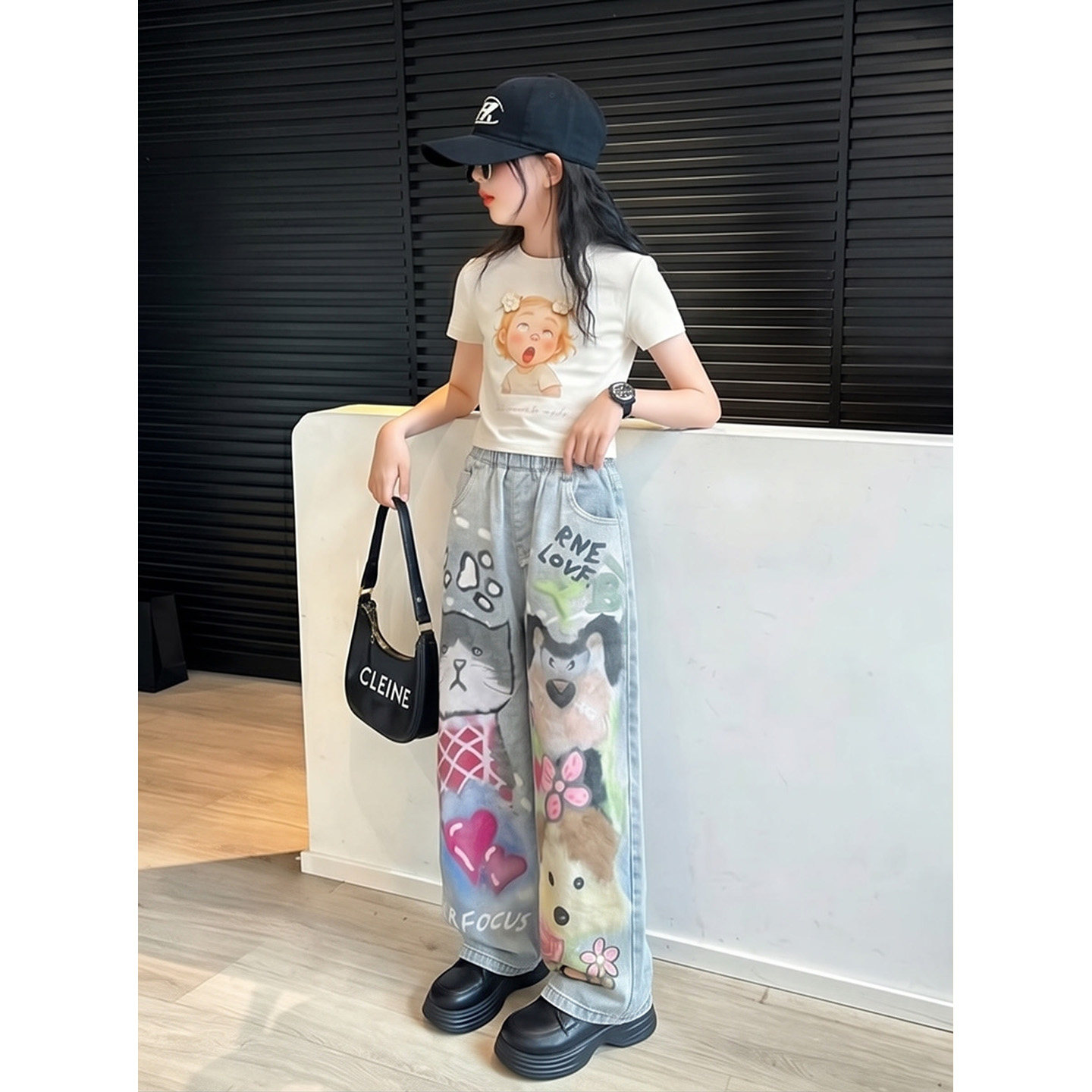 女童夏季套装2026新款洋气两件套