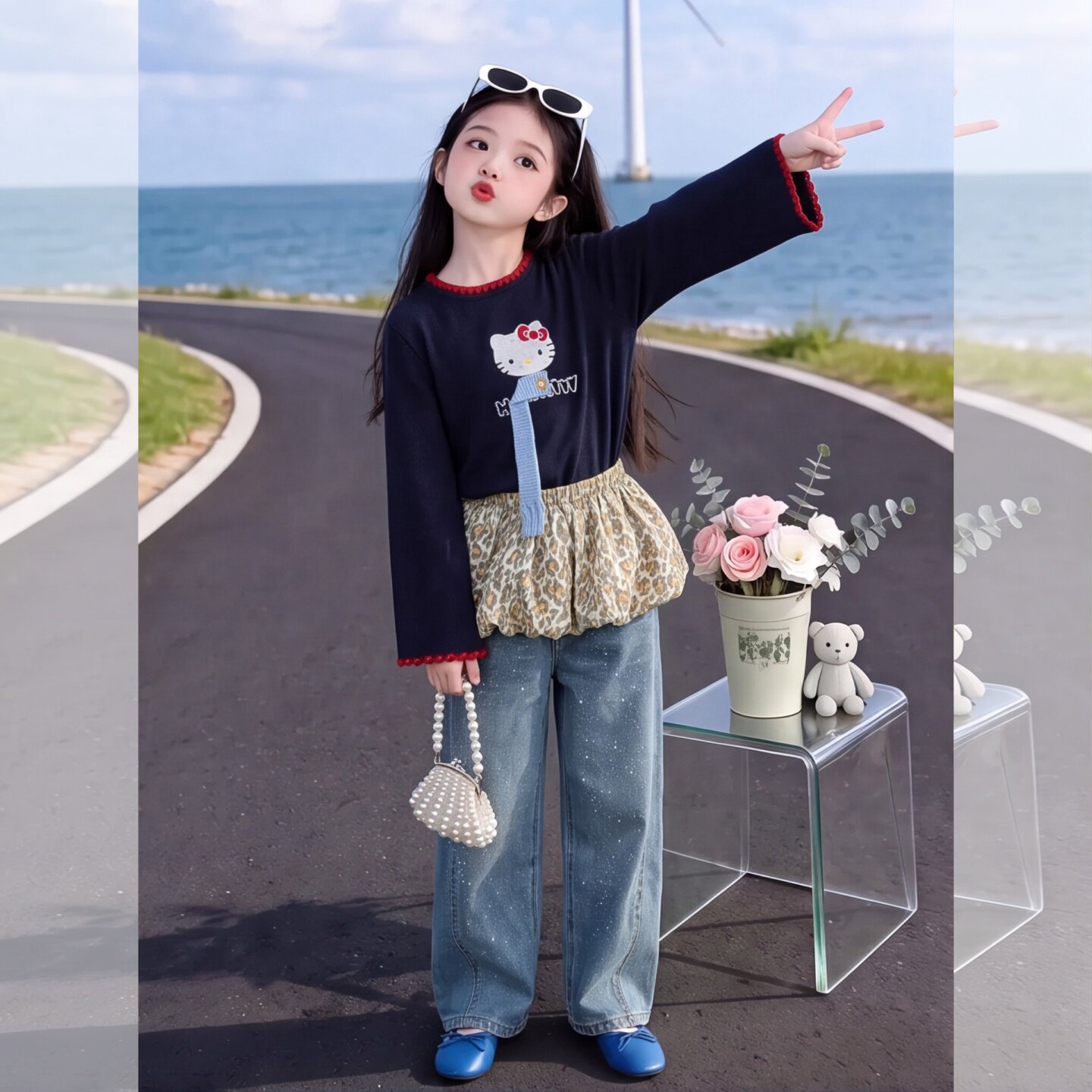 2026新款韩版甜美可爱Kitty猫咪2