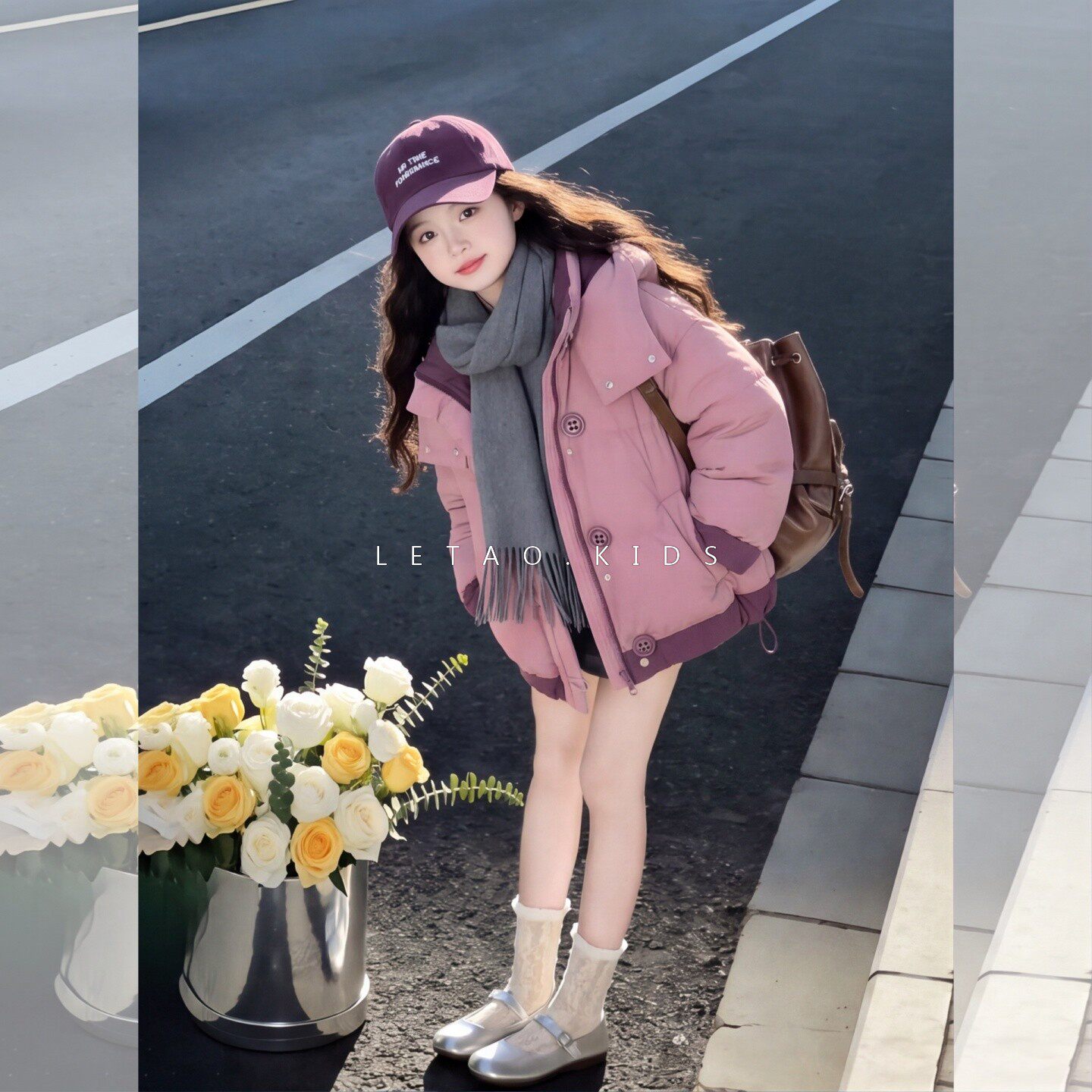 2026新款女童洋气加厚羽绒棉服