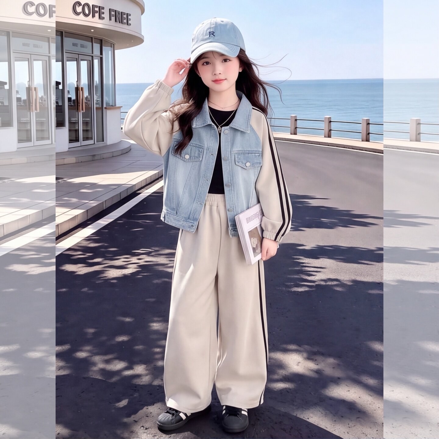 女童秋季套装2026新款女大童超好