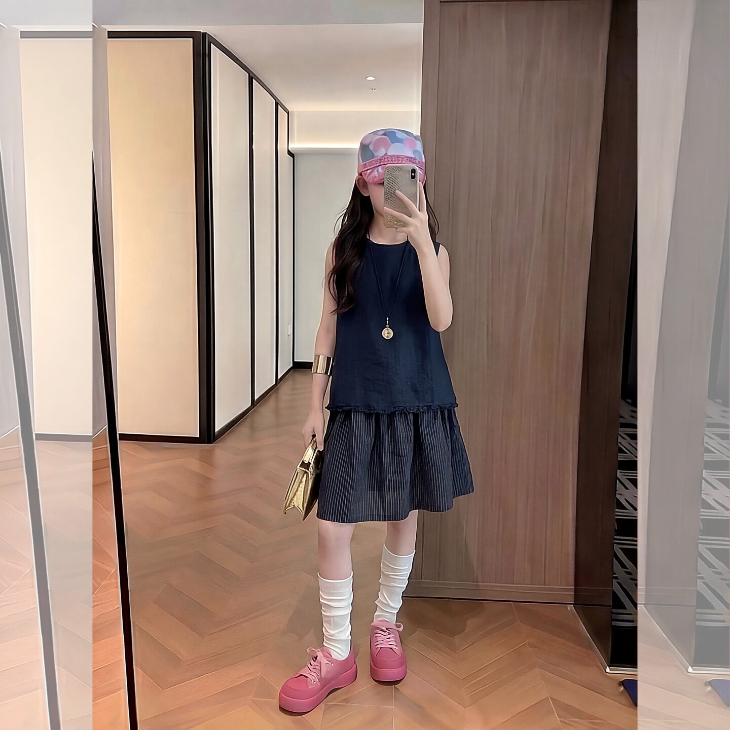 女童夏季无袖连衣裙2026新款裙子