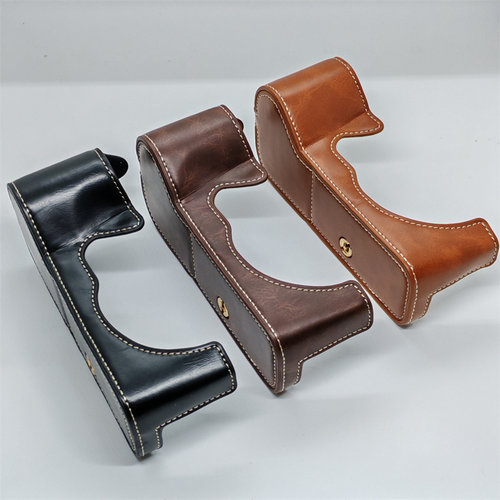 适用富士 GFX100S GFX100S II GFX50S II通用相机皮套底座半套壳