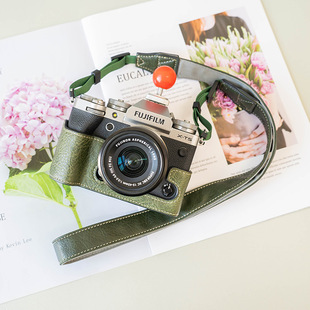 富士XT5保护套X100VI相机包XT30二代皮套XT20XS10底座XS20配件XT4