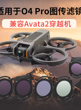 适用大疆DJI O4 Air Unit Pro图传/Avata 2滤镜ND减光UV保护CPL镜