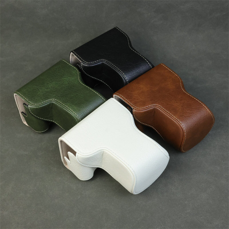 适用佳能R50V+14-30镜头相机包皮套 R150V全包保护收纳袋外壳