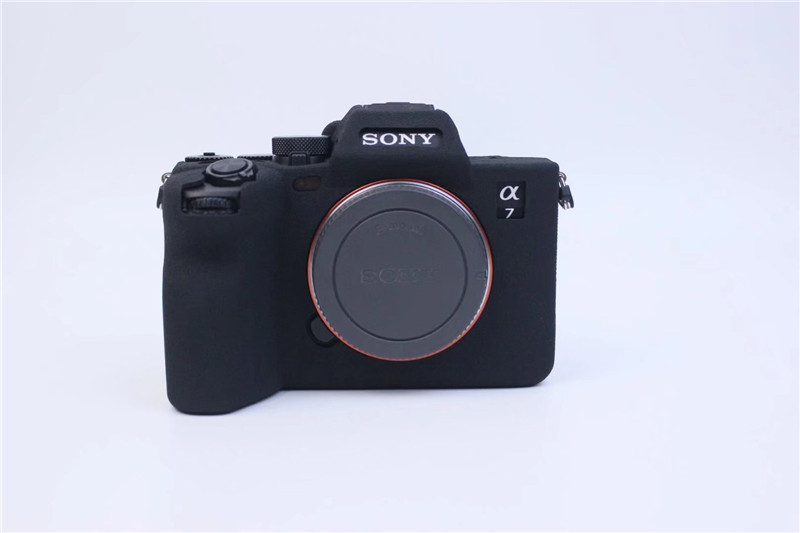 适用于索尼A7M4硅胶保护微单相机包套 SONY A7 Mark IV防划保护壳