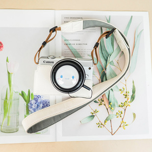 佳能M200保护套M50二代相机包200D皮套canonM50底座包保护壳配件