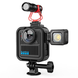 适用GoPro Max2配件边框兔笼拓展冷靴保护壳镜头全景运动相机防摔