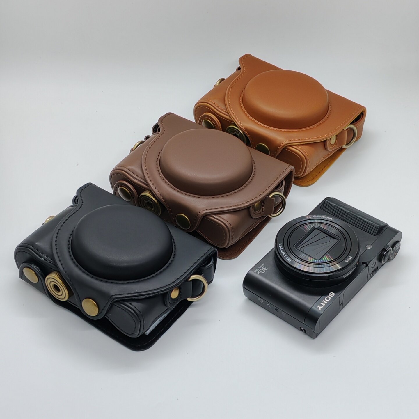 适用索尼 HX90 HX90V HX80 WX500通用全包皮套相机保护壳 摄影包