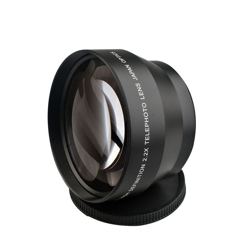 2.2X增距镜头58mm/67mm/72mm相机口径2.2倍增倍镜适用于微单单反