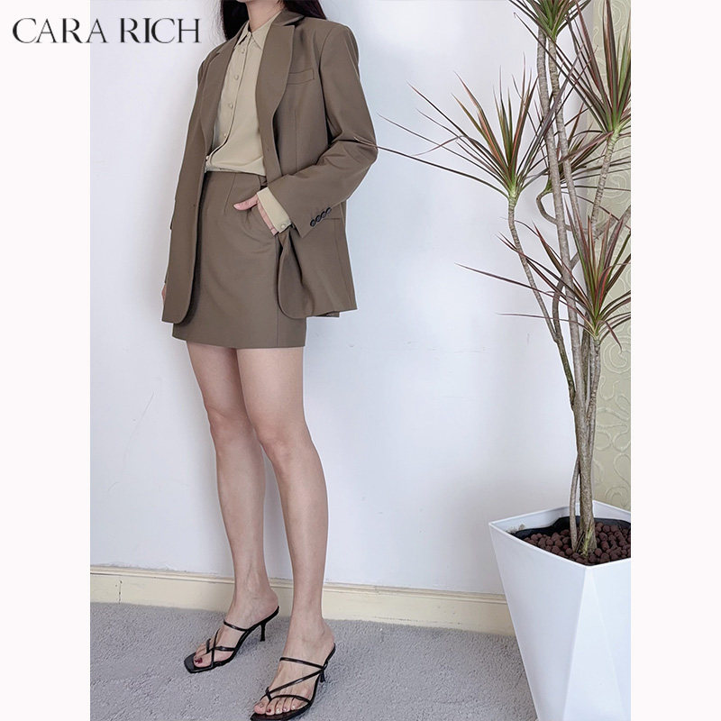 宽肩西装2026新款高级感气质通勤西装外套女设计感小众西服上衣