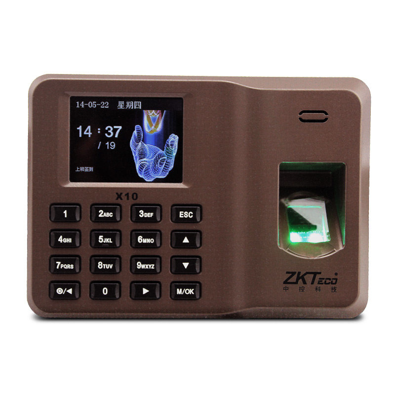 ZKTeco Central control wisdom X10 Fingerprint attendance machine staff Sign machine Free driver USB drive downloadin the Office Equipment/Consumables/Related Services , Access Control , Attendance and access control  category - from Buy2taobao.com to provide professional Taobao agent buy service