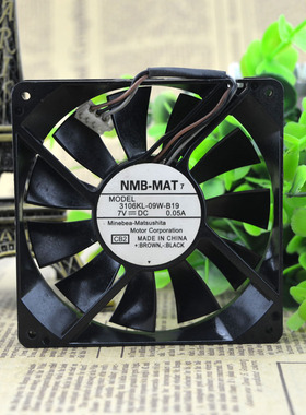 原装NMB 2206ML-09W-S19 7V 0.05A 5.7CM 57*52MM静音USB风扇