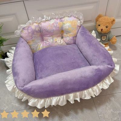 猫狗通用银狐绒加厚保暖宠物窝