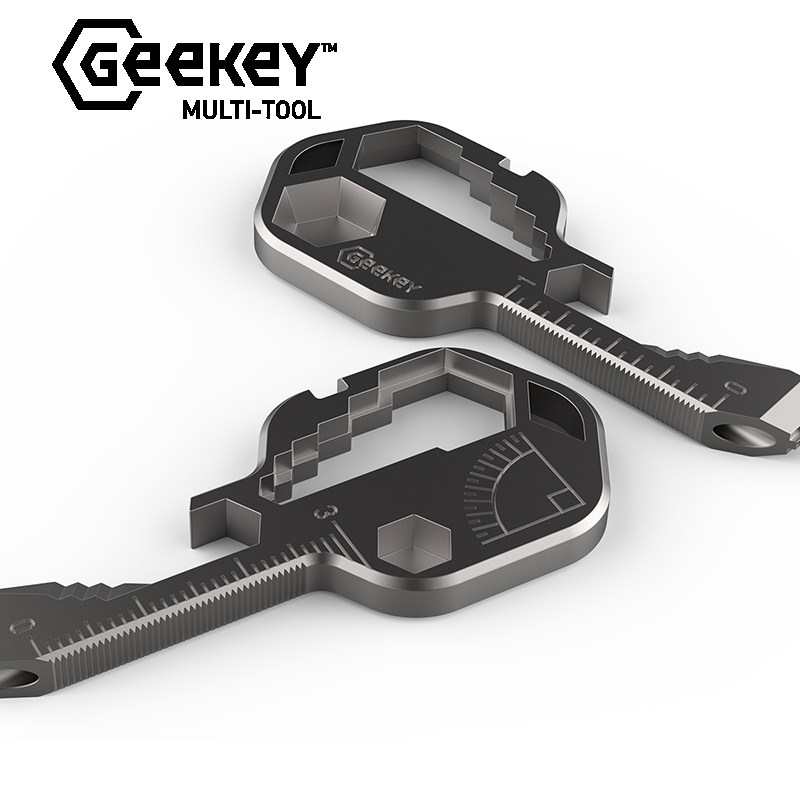 Geekey钥匙扣多功能小工具