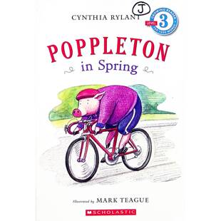波普先生原版书英语绘本Poppleton春天系列亲子共读辛西娅赖兰特温暖故事马克提格插画学乐出版社出版适合36岁儿童感受自然之美