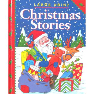 英语原版书大字体印刷ChristmasStories圣诞故事绘本适合36岁儿童亲子共读包含三个温馨圣诞故事感受节日温暖和快乐