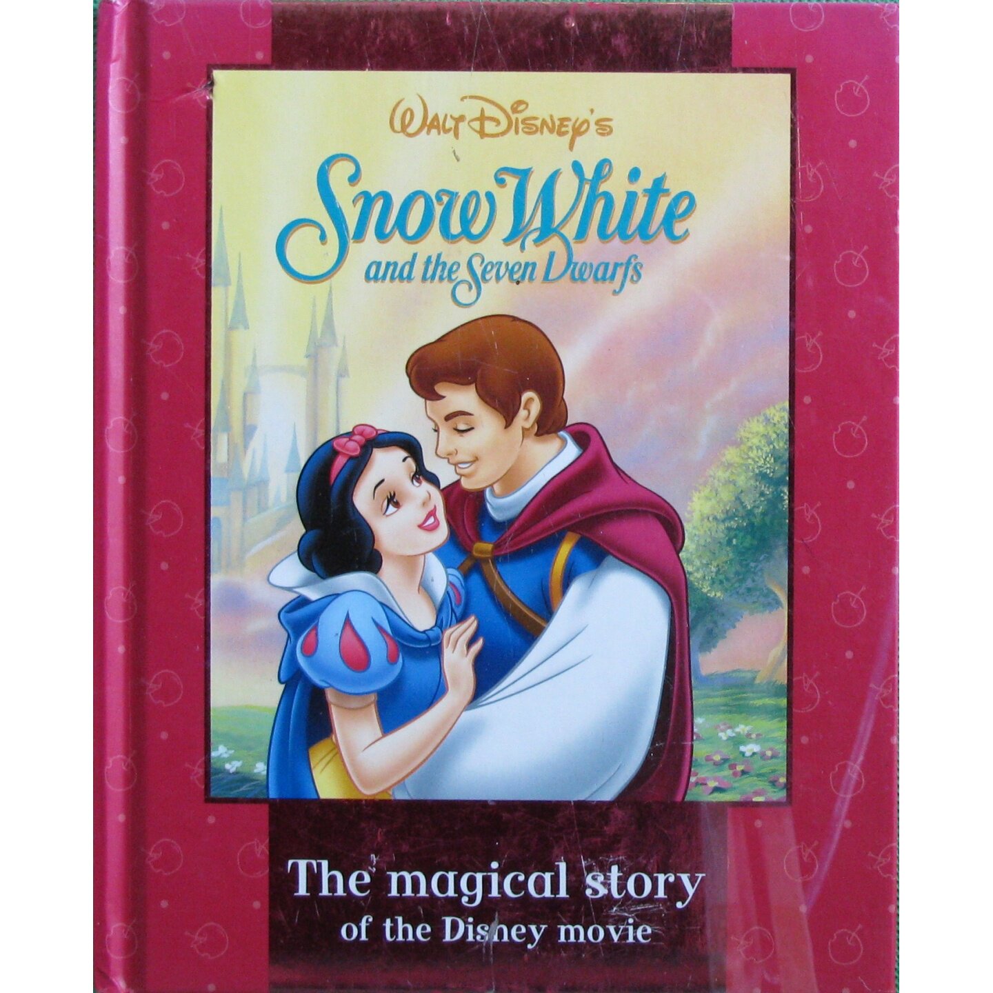 迪士尼Disney原版书白雪公主和七个小矮人英语绘本童话故事亲子共读经典动画电影图画书版本适合36岁儿童英语启蒙和阅读兴趣培养
